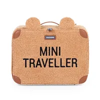 Childhome Mini Traveller Kinderkoffer Teddy Brown