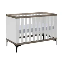 Interbaby Ledikant 60 x 120 Strips Wit