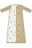 Meyco Slaapzak 4-Seizoenen Forest Animals Sand One Size 
