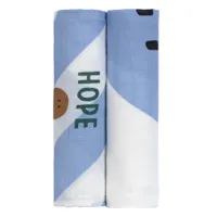 Lässig Swaddle Heavenly Soft Happy Rascals 120 x 120 cm 2-Pack