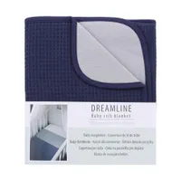 Dreamline Wiegdeken Blauw 75 x 100 cm