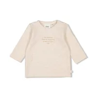 Feetje Longsleeve The Magic is in You Offwhite melange
