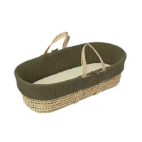 The Little Green Sheep Organic Knitted Moses