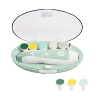 Badabulle Elektrische Nagelvijl - Mint - Inclusief 9 Opzetstukken