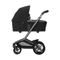 Maxi-Cosi Kinderwagen Fame V1 Twillic Black (Dark Frame - Black leather)