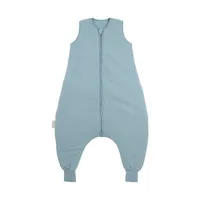 Meyco Slaapzak Jumper Gevoerd Pre-Washed - 104 cm - Hydrofiel - Jeans Blue 