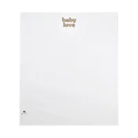Meyco Baby Ledikantlaken Baby Love Sand Melange 100 x 150 cm