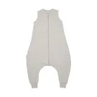 Meyco Baby Slaapzak Jumper Winter Hydrofiel Uni Pre-Washed Greige 80 cm