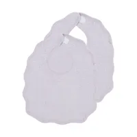 Meyco Baby Wavy Slab Met Klittenband - 2 Stuks - Badstof