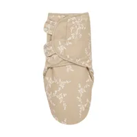 Meyco Baby SwaddleMeyco Inbakerdoek Gevoerd Branches Sand 0-3 Maanden