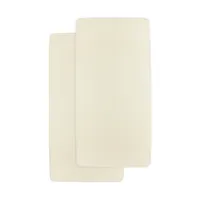 Meyco Baby Uni Hoeslaken Ledikant - 2 Stuks - 60 x 120 cm - Jersey 