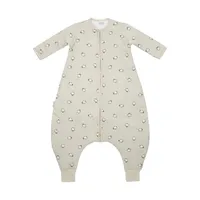 Meyco Baby Slaapzak Jumper Winter Penguin Soft Sand 104 cm