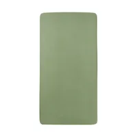 Meyco Baby Wieghoeslaken Uni Olive Green 40 x 80 / 90 cm