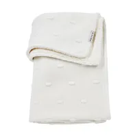 Meyco Baby Wiegdeken Teddy Knots Offwhite 75 x 100 cm