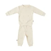 Witlof For Kids Pyjama - Maat 68 - Taupe 