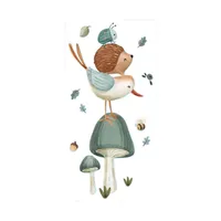 Little Dutch Muurstickers Forest Friends 40 x 80 cm