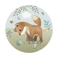 Little Dutch Wallpaper Circle Forest Friends 100 cm