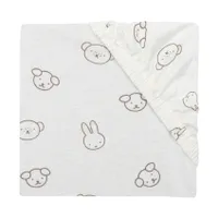 Jollein Hoeslaken Jersey 40/50x80/90cm - Miffy and Friends