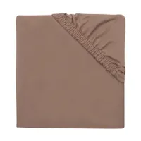 Jollein Hoeslaken - Jersey - Boxmatras 75×95 cm - Milky Coffee