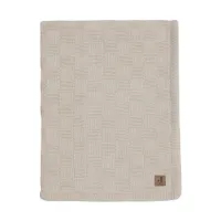 Jollein Deken Wieg Box Knit - Velvet - 75 x 100 cm - Warm Sand