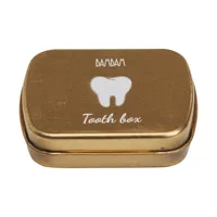 BamBam Tandendoosje Goud 6 cm