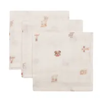 Jollein Hydrofiel Monddoekje - 31x31 cm - 3 Stuks