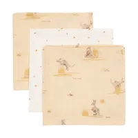 Jollein Hydrofiele Monddoekjes - 3 Stuks - Kangaroots