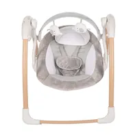 Bo Jungle B-Portable Swing Dolphy Wood Pure White