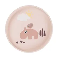 Done By Deer Stick & Stay Bord - Playground - Rond - 18 cm - Powder