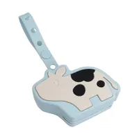 Done By Deer Dotti Fopspeendoosje - Silicone - Blue