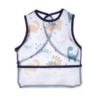 Babyjem Vlekbestendig Hemd - Donkerblauwe Dinosaurus