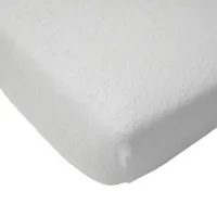 Jollein Badstof Hoeslaken Waterdicht - 60 x 120 cm - Wit