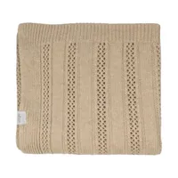 Lodger Dreamer Deken - 80 x 100 cm - Pointelle Merino