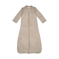 Lodger Slaapzak Hopper Met Afritsbare Mouwen - Maat 86/98 - Matcha Beige 