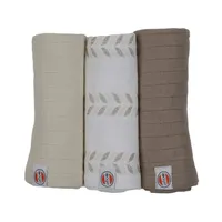 Lodger Swaddler Solid Matcha 3-Pack 70x70