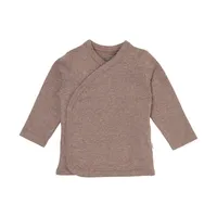 Lodger Melange Overslag Shirt - Buffalo