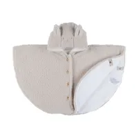 Noukie's M&M Poncho - 6 - 12 Mnd - Groloudoux - Latte