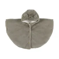 Noukie's M&M25 Poncho Imitatiebont - 6 - 12 Mnd - Kaki 