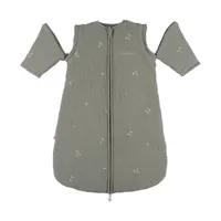 Noukie's F&O Slaapzak Met Borduursel - Gewatteerde Mousseline - Kaki