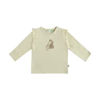 Babylook Cheetah T-Shirt - Maat 62 - Buttercream 