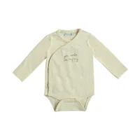 Babylook Overslag Romper - Mt.44-48 - Buttercream
