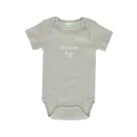 Babylook Romper Korte Mouw - Maat 62 - Mineral Grey