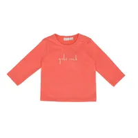 Babylook T-Shirt Girls Rock - Maat 56 - Porcelain Rose