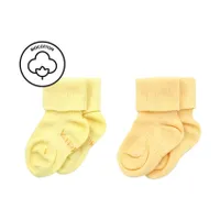 KipKep Babysokken - Blijf Sokken - Fruity Pastel - 2 paar - 0-6 mnd