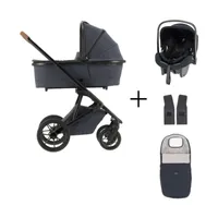 Qute Q-Rider Plus Kinderwagen | Kidsriver Curve Autostoel