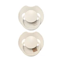 Difrax Dynamic Lovi Prime Fopspeen - 6-18mnd - 2st. -  Coconut / Ivory 