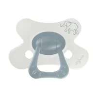 Difrax Natural Fopspeen - 6+ Mnd - Little Grey Elephant