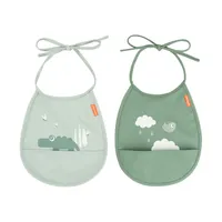 Done By Deer Croco Slab - 2 Stuks - Groen