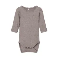 Name It Lace Romper - Kab NOOS - Satellite Melange