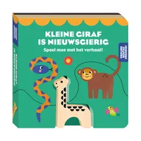 Imagebooks Vrolijke Houten Vriendje - Kleine Giraf Is Nieuwsgierig